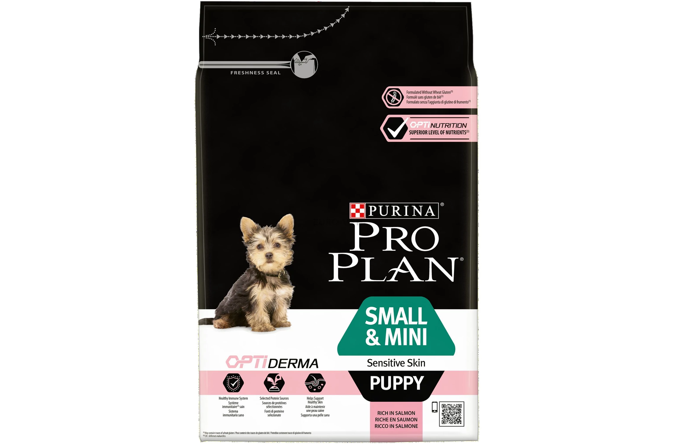 Pro Plan Small Mini Puppy Sensitive Skin OPTIDERMA 3 kg Feed EURO VET Webshop